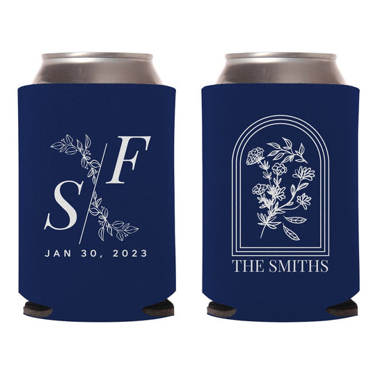 Personalized Wedding Can Coolers (361)