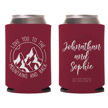Love You To The Mountains And Back Wedding Favors (PK 184)
