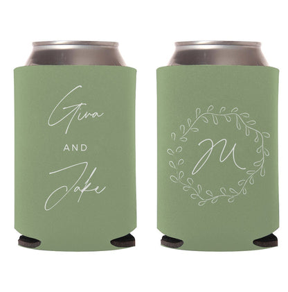 Personalized Wedding Can Cooler Favors (LP 82)