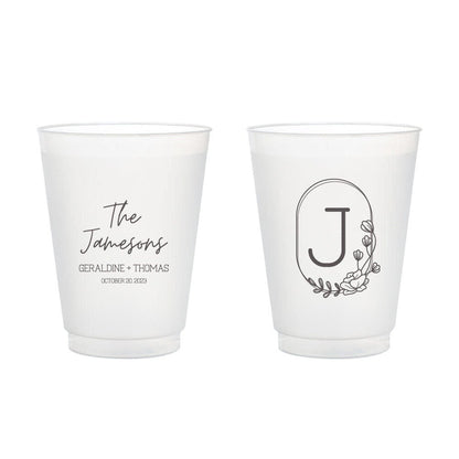 Frosted Cups Wedding Favors (LP 84)