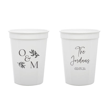Custom Initials Stadium Cups (LP 91)