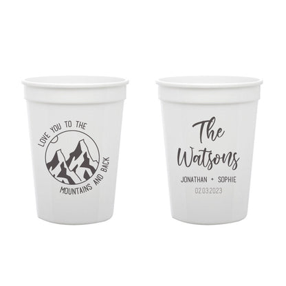 Wedding Stadium Cups (PK 185)