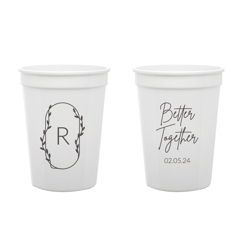 Wedding Reception Stadium Cups (CS 383)
