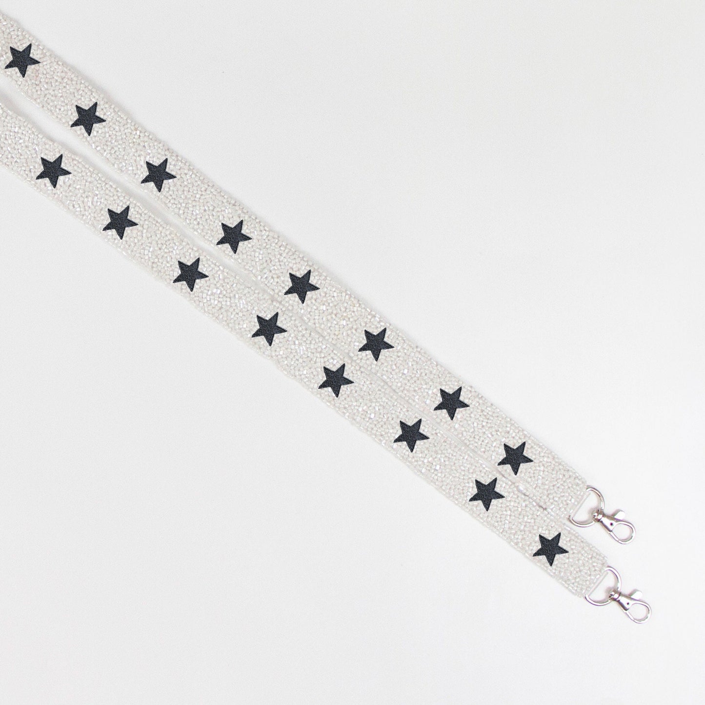 Personalized beaded handbag strap