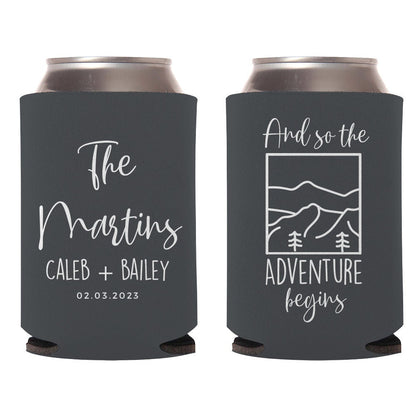 Custom And The Adventure Begins Can Coolers (380)