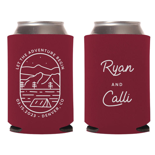 Custom Let The Adventure Begin Can Coolers (155)