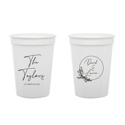 Custom Wedding Stadium Cups (KT 146)