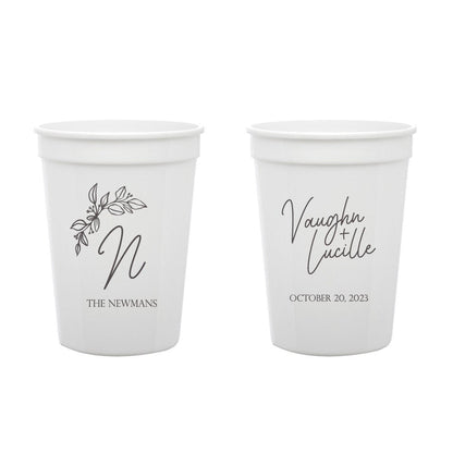 Personalized Wedding Stadium Cups (CS 371)
