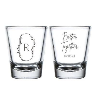 Wedding Reception Shot Glasses (CS 383)