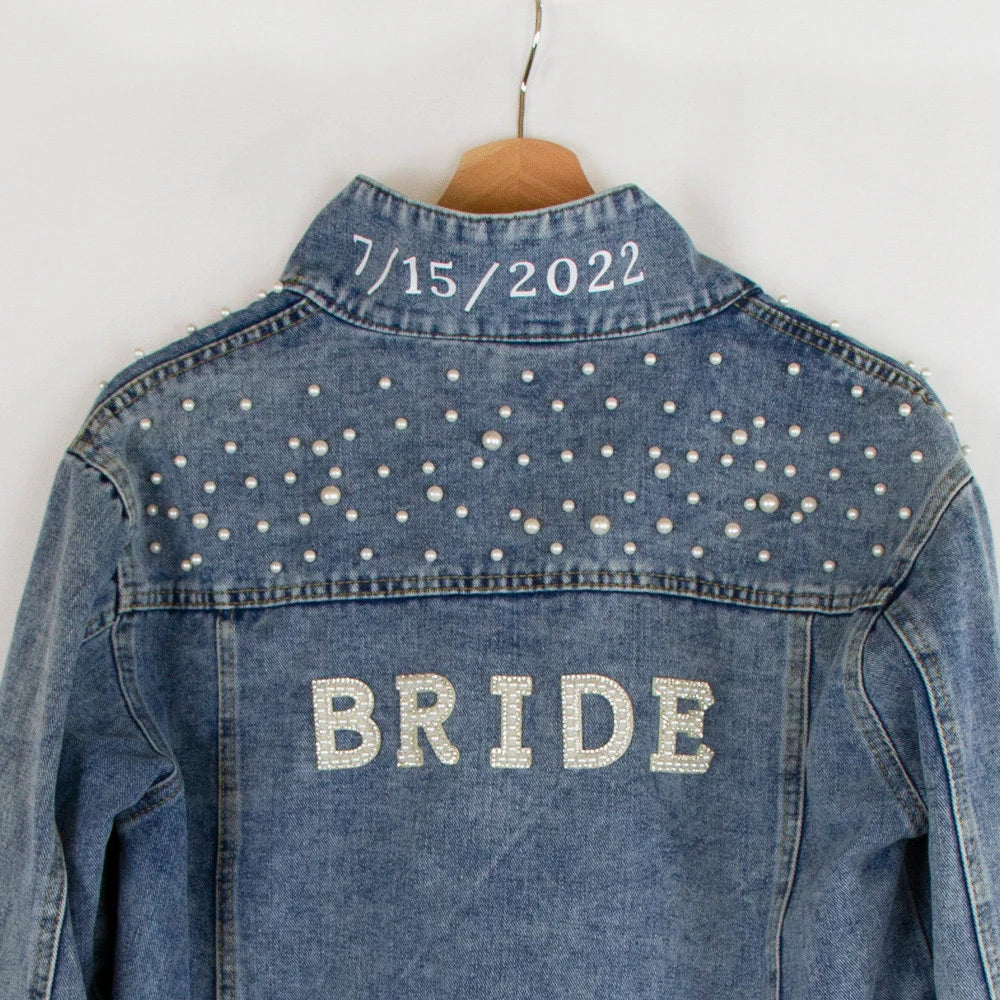 Bride Patch Denim Jacket
