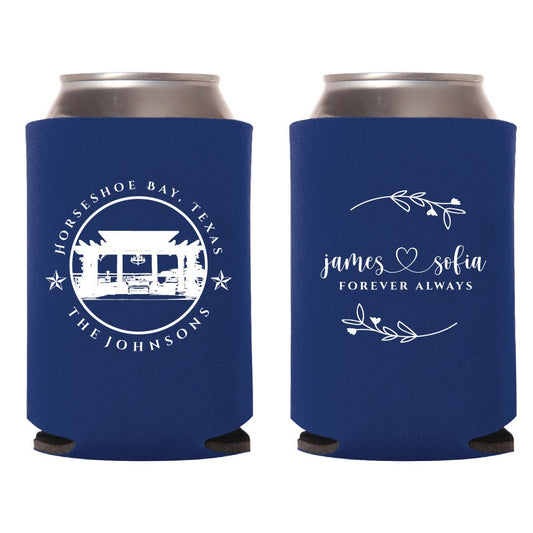 Custom Wedding Venue Stubby Holders (128)