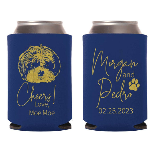 Custom Pet Wedding Can Coolers (79)