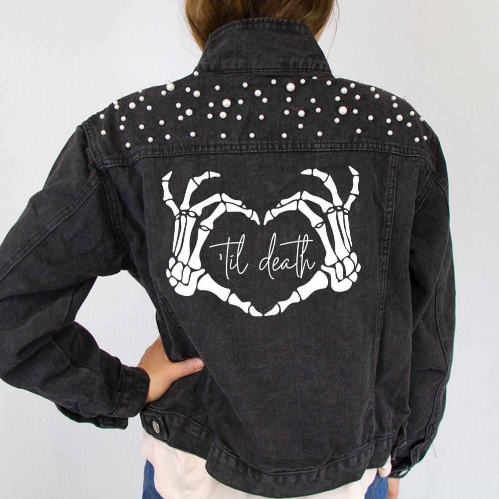 Skeletal Jean Jacket