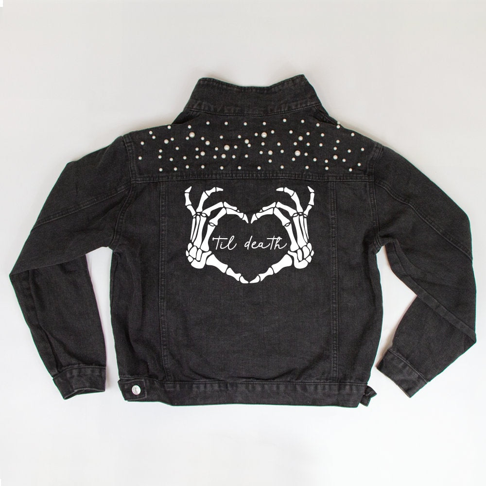 Skeletal Jean Jacket