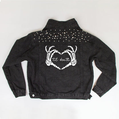 Skeletal Jean Jacket