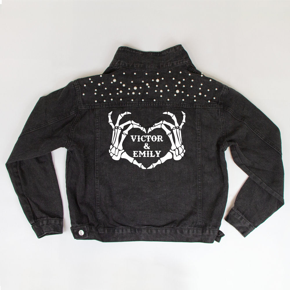 Skeletal Jean Jacket