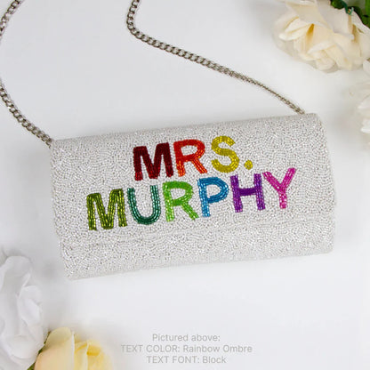 Custom Mrs Clutch Purse with Photo (FOG)