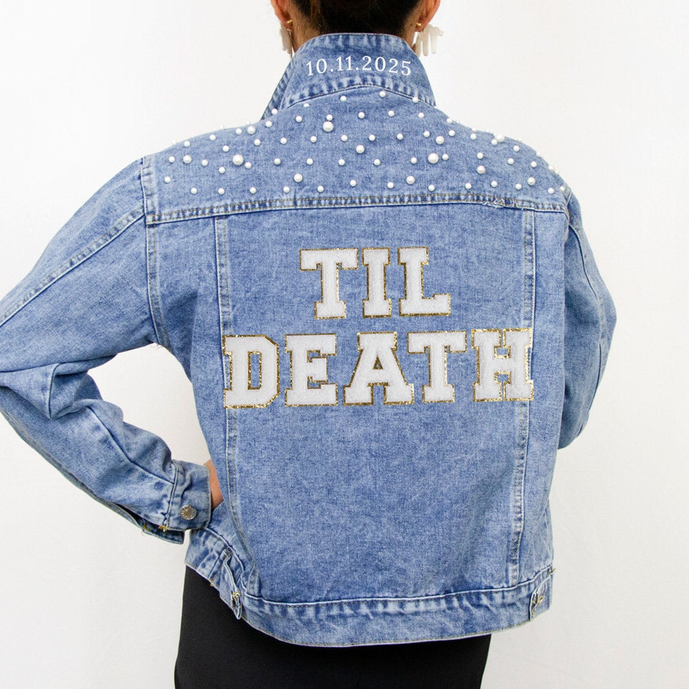 Blue Pearl Till Death Bridal Jacket