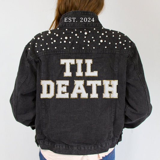 Black Pearl Till Death Bridal Jackets