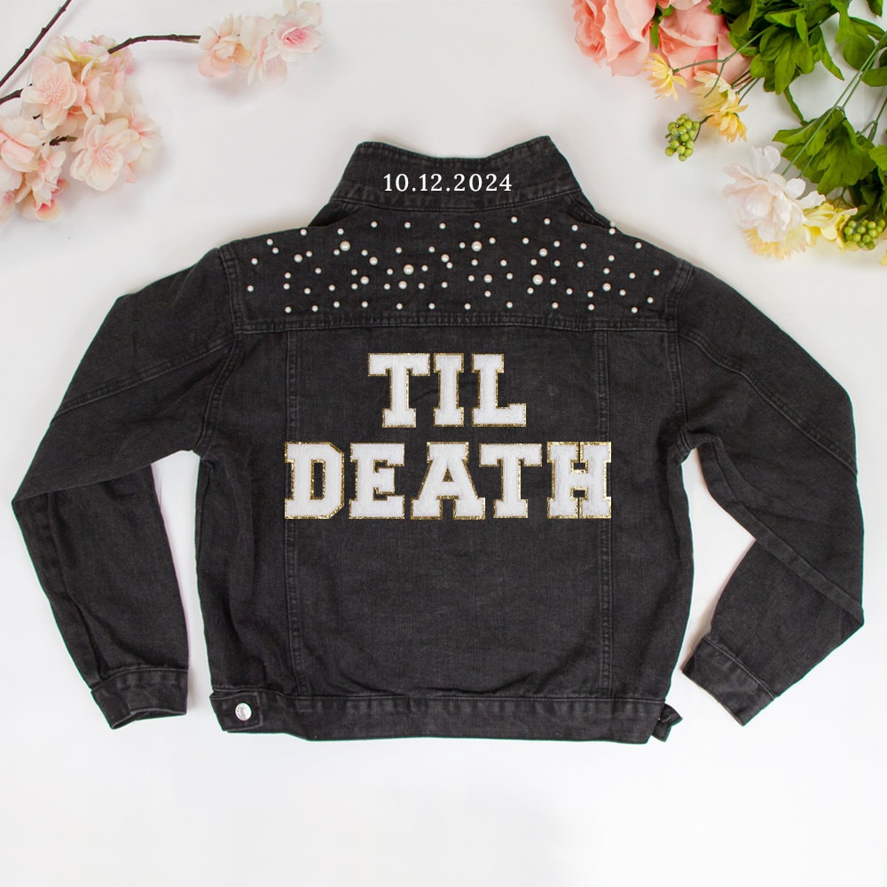 Black Pearl Till Death Bridal Jackets