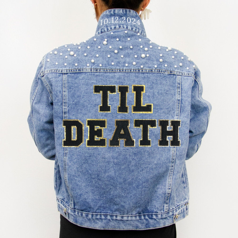 Blue Pearl Till Death Bridal Jacket