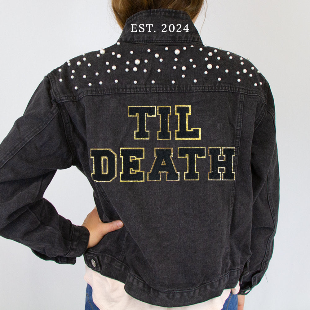 Black Pearl Till Death Bridal Jackets