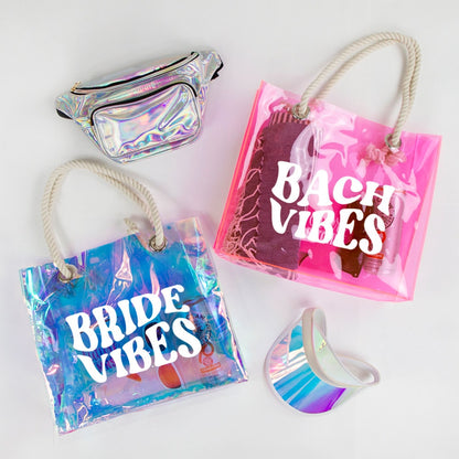 Bride Vibes Custom Tote Bag, Bach Vibes Tote Bag, Personalized Bridal Shower Tote Bags, Customized Bridal Shower Tote Bags, Bridal Tote Bags