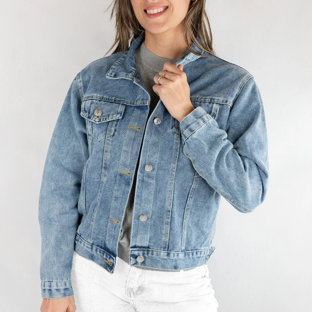 (Blue Denim) Bachelorette Party Denim Jackets