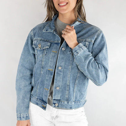 (Blue Denim) Mrs Denim Jacket