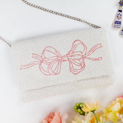 Bow Custom Clutch Bag (LHFC)