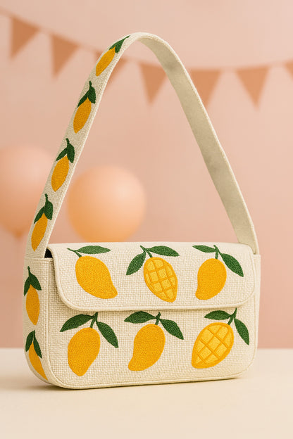 Mango Beaded Purse
