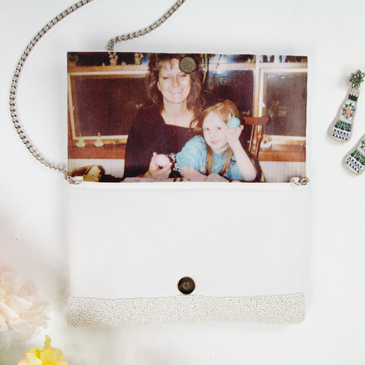 Custom Mother of the Bride Clutch Bag - HHFC