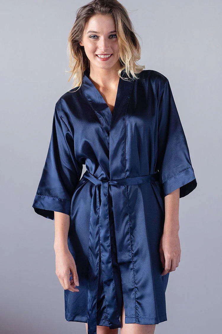 Personalized Satin Bridesmaid Robes
