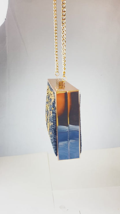 Aquarius Zodiac Clutch