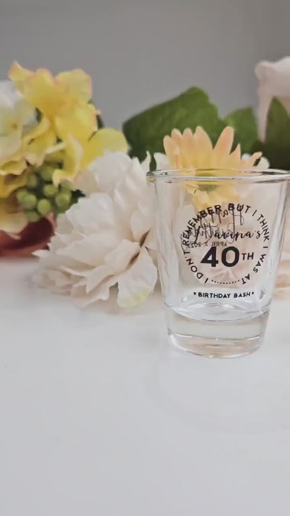 Almost Mrs Shot Glasses (CS 668)