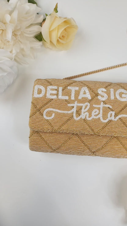 Custom Sorority Clutch Bag