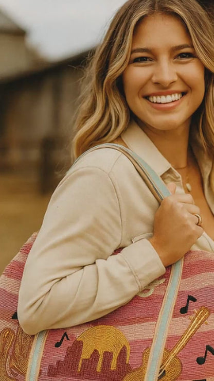 Nashville Beaded Tote