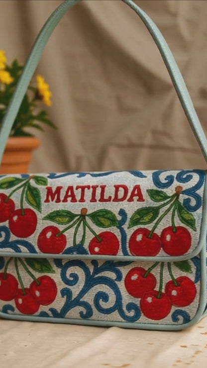 Custom Cherry Shoulder Bag