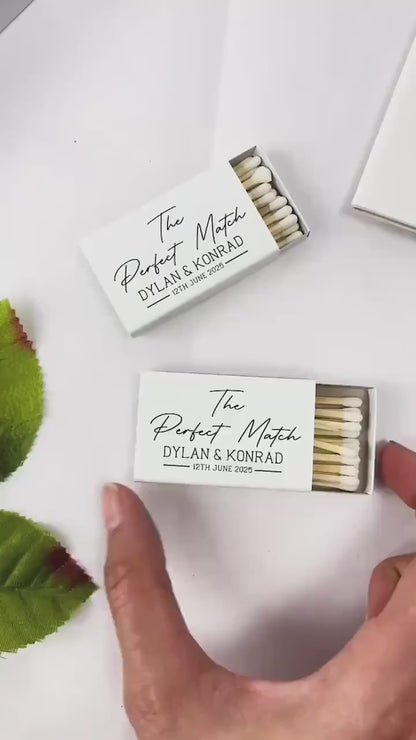 Personalized Wedding Venue Matchboxes (PK 419)