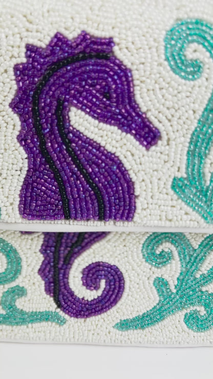 Beaded Sea Turtle Bag