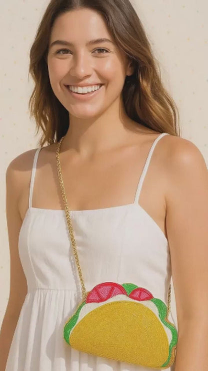 Taco Clutch Bag