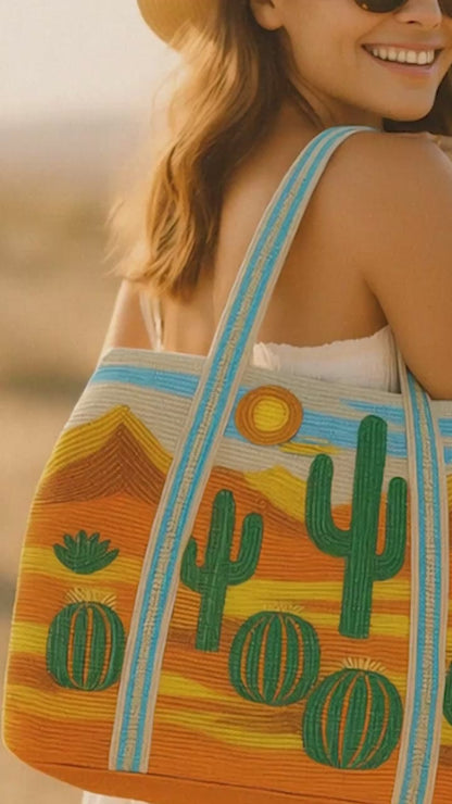 Southwestern Beaded Tote