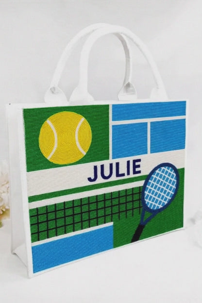 Custom Tennis Tote