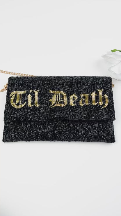 Personalized Til Death Clutch Purse Gift (LHFC)