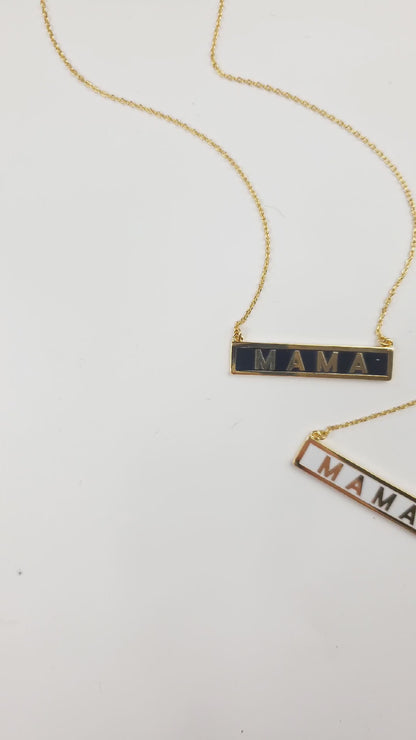 Mama Bar Necklace