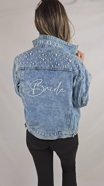 Wife of the Party/ The Party Denim Jacket