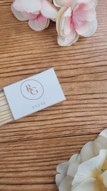 Custom Bridal Shower Matchboxes (LP 49)