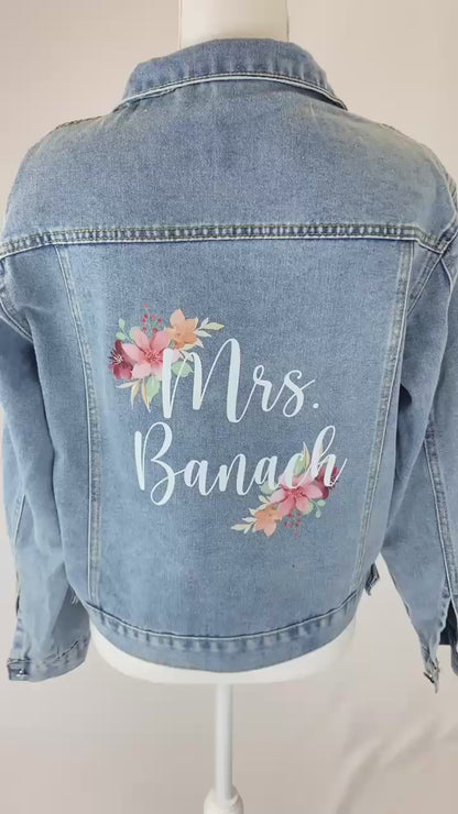 Personalized Til Death Denim Jacket