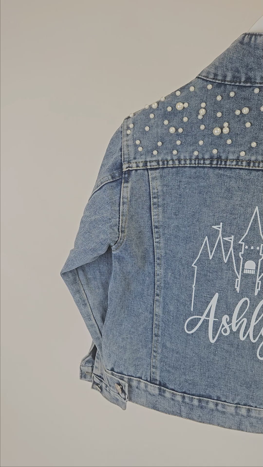 Theme Park Kids Denim Jacket – Whimsical Outerwear for Little