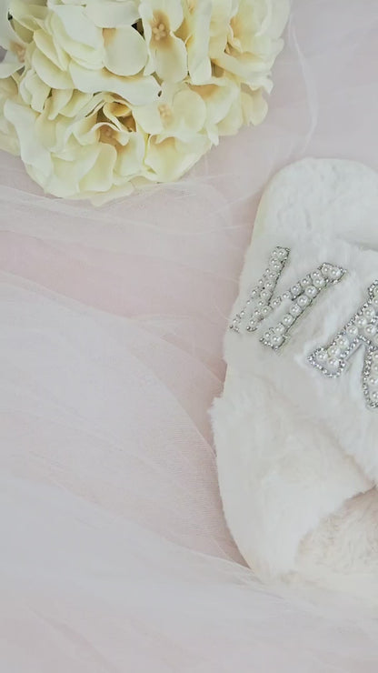 Personalized Bridal Slippers